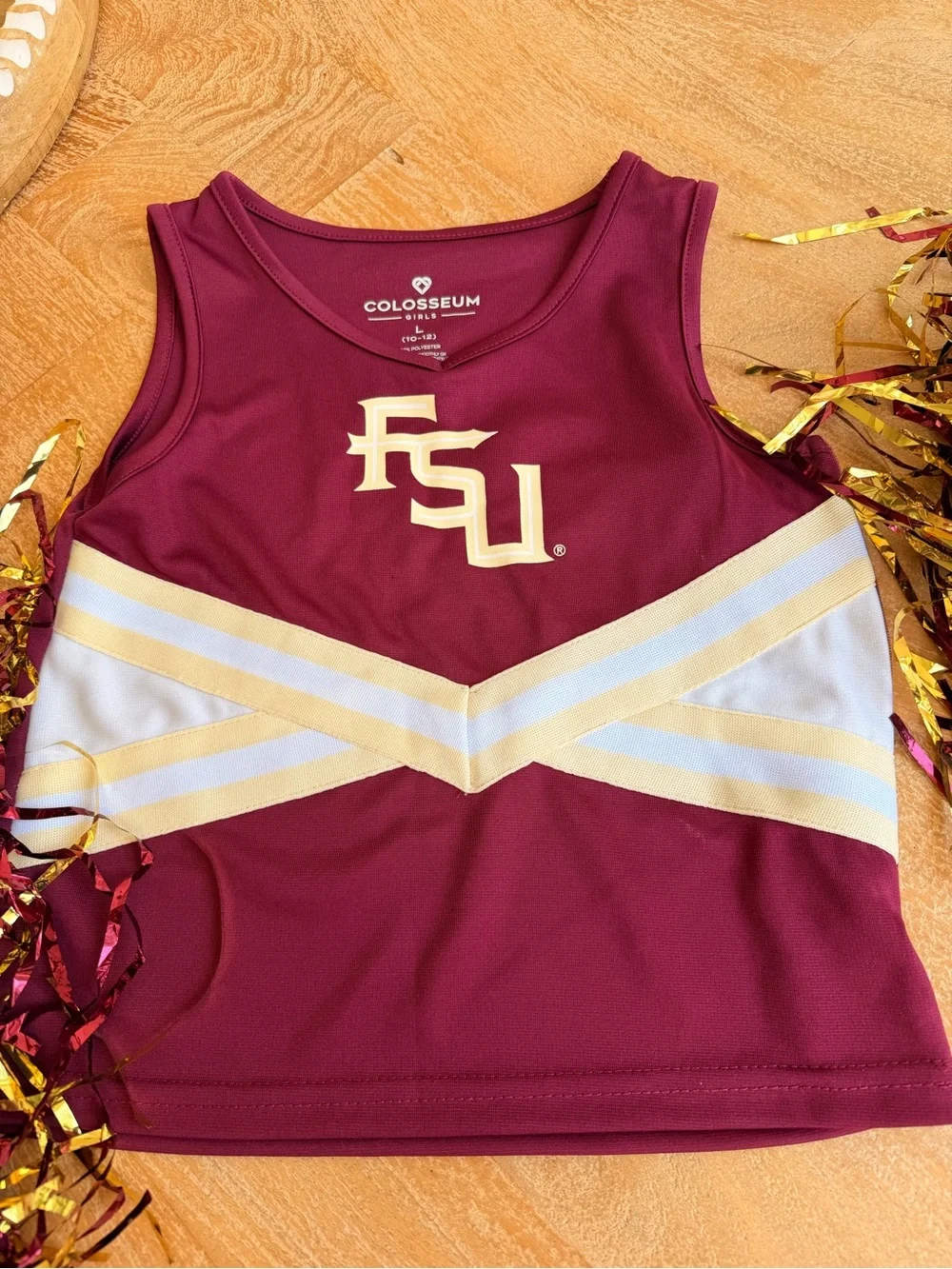 Florida State Seminoles Girls Cheerleading Set